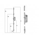 ASSA M5601 (6151) Multi Point Lock  - Supply and Fit Only 